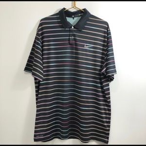 Nike Tiger Woods Dri-Fit Gradient golf polo Large